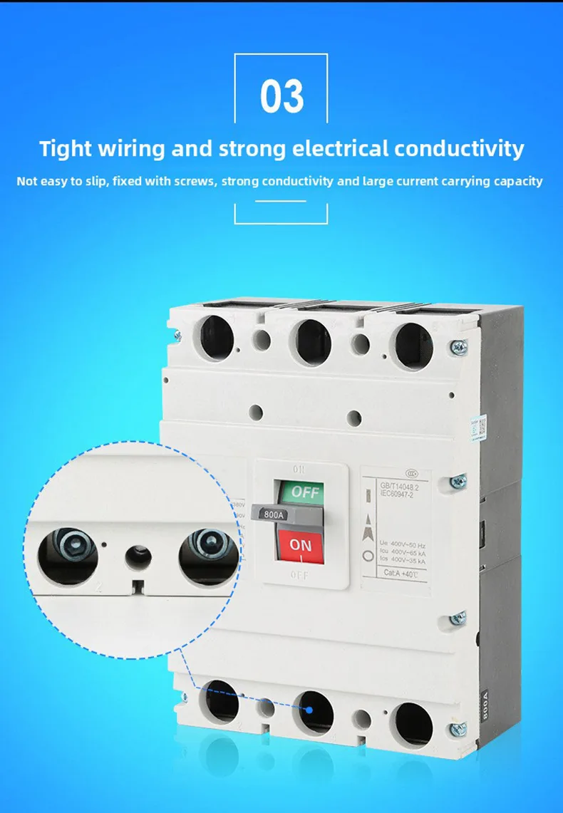 Enclosed Circuit Breaker 63A 3P