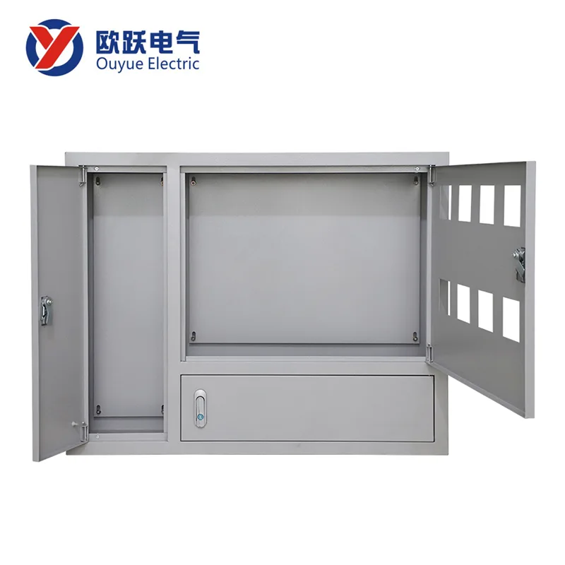 फलामको भित्री लुकाइएको-माउन्टेड एम्बेडेड बिजुली मीटर बक्स